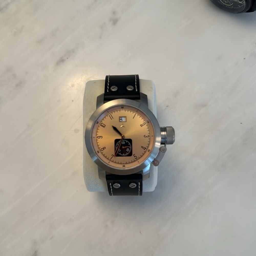 NWOT MERCEDES BENZ MENS WATCH
